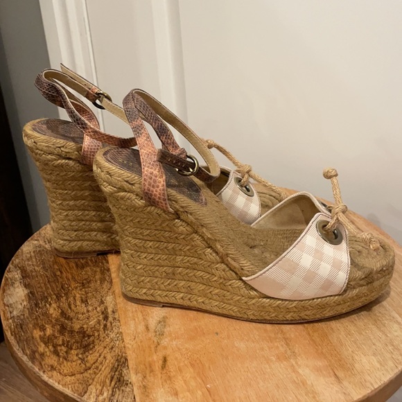 Burberry espadrilles wedges - Picture 3 of 7